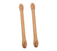 Toddmomy 1pair Durable Solid Drumsticks Cowhide Percussion Sticks for Home School and Stage Performance Non Slip Design with for Enhanced Rhythm Experience