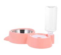 Toddmomy 1pc Cat Ear Design Automatic Pet Feeder and Water Dispenser Bowl for Dogs and Cats Stable and Lightweight Easy to Clean
