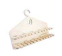 Toddmomy 1pc Cat Teasing Stick Holder Wooden Fishing Rod -mounted Storage Shelf for Living Room