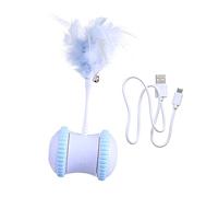 Toddmomy 1pc Creative Automatic Teasing Cat Toy Smart Self-entertaining Wobble Toy for Active Indoor Cats and Fun Plaything to Keep Pets Engaged