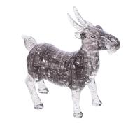 Toddmomy 1Pc Crystal Goat Jigsaw Puzzle Creative Self Assembly Animal Ornament for Home and Office Decor for Goat Lovers and Animal Craft Enthusiasts