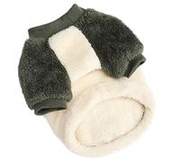 Toddmomy 1pc Double-layer Cold Fleece Coat for Stylish Dogs Warm Pet Apparel for Outdoor Activities Suitable for Birthdays Christmas and Daily Life