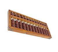 Toddmomy 1Pc Educational Solid Wood Abacus for Rods Math Learning Tool for Mental Arithmetic Compact and Design for Students and Young Learners