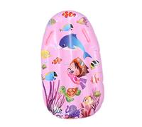 Toddmomy 1PC Inflatable Surfboard for Double Handle Design for Easy Paddling Durable Material for Swimming Pool Beach Parties Summer for Relaxation Enjoyment Pink