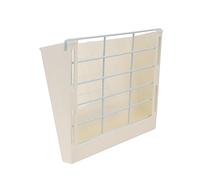Toddmomy 1Pc Large Capacity Pet Feeding Rack for Rabbits Durable Cage Food Storage Holder for Guinea Pigs Chinchillas and Animals Easy Clean Design with Multiple Eating Angles Made From and