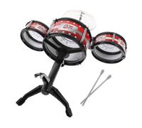 Toddmomy 1Pc Mini Percussion Set for Educational Music Drum Kit with Drums Red Safe Smooth Edges for Early Music Education and Exploration