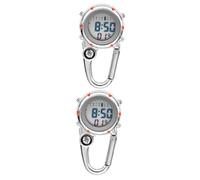 Toddmomy 1pc Mountaineering Hook Hanging Watch Stainless Steel Clip Quartz Watch Paramedic Fob Carabiner