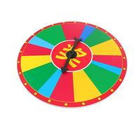Toddmomy 1pc Small Prize Wheel Game Turn Plate Hanging Draw Wheel for Parties Birthdays Weddings and Events Easy to Use and Store Made of