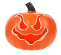 Toddmomy 1pcs Jack O Lantern Pumpkins: Halloween Light Up Jack O Lantern Pumpkin Decorations for Tabletop Decorations Props,9inch