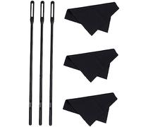 Toddmomy 1Set Flute Cleaning Kit Cleaning Rods Cloths for Saxophone Flute Clarinet Maintenance Essential Wind Instrument Accessories for Musicians and Beginners