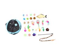 Toddmomy 1set Interactive Cat Teaser Toys Mouse Tunnel for Indoor Cats Engaging Kitten Toys for Exercise Safe Materials for Playtime Fun