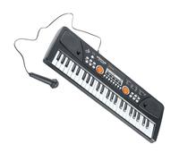 Toddmomy 1Set Key Electronic Piano Keyboard Educational Musical Instrument for Early Learning Improves Hearing Coordination Fine Motor Skills Birthday for Boys