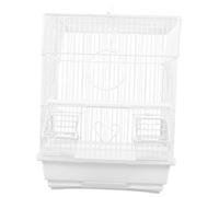Toddmomy 1set Portable Bird Carrier Cage for Parrots and Canaries Lightweight Breathable Metal Travel Cage for Safe Pet Transport for Outings and Hiking