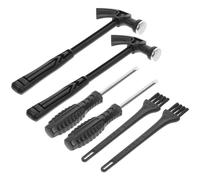 Toddmomy 2 Pack Small Digging Tools Excavation Gemstone Dinosaur Educational Toys Plastic Hammer Brush Tool for Boys Girls Dig Kit