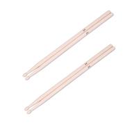Toddmomy 2 Pairs 5a Wooden Drumsticks for Beginners and Adults, Lightweight Performance Drumsticks with Polished Smooth Surface and Proper Weight, for Bands and Orchestra Practice