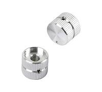 Toddmomy 2 Pcs Ergonomic Control Knobs for Electric Guitar Replace Old Dirty Knobs for Electric Guitars and Bass Easy to Install