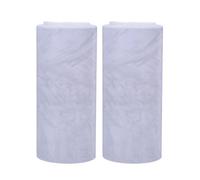 Toddmomy 2 Rolls Marble Wall Border Decorative Baseboard Molding Trim Luxury Marble Appearance Self Adhesive Flexible PVC Wear-Resistant Materials for Walls Hallway