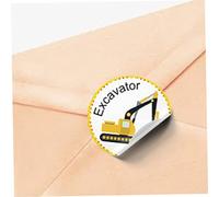 Toddmomy 2 Rolls Vehicle Reward Stickers for Self Adhesive Delicate Car Shaped Decals Bright Design Lightweight and Easy to Carry for Students and Classroom Use