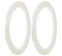 Toddmomy 2 Rolls Violin Tape Fingerboard Tape Pvc Material White Color Easy Placement Does Not Affect Playing Practice Learning for Students Beginners