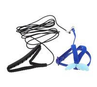Toddmomy 2 Sets Parrot Flying Rope Harness Bird Leash Outdoor Bird Harness Parrot Accessory
