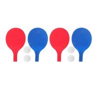 Toddmomy 2 Sets Pong Paddle Table Tennis Rackets and Balls Interactive Table Tennis Bats Trainer Ball Props Training Racket Pong Bats Plastic