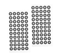 Toddmomy 2 Sheets Scanning Reflective Marker Points of Tear Resistant High Reflectivity Film Dots for Efficient Scanner Use Simple Installation Compatible with All