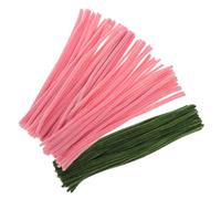 Toddmomy 200Pcs DIY Twisted Rods Craft Supplies Flexible Bendable Twisting Sticks for Creative Arts and Handicraft Projects Safe Material Macaron Pink and Colors Enhances Imagination and