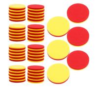 Toddmomy 200pcs Dual-sided Math Counters and Classroom Activity Chips for Kids, Foam Counting Discs Educational Manipulatives for Hands-on Learning and Math Practice