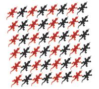 Toddmomy 200pcs Lizard Figures Educational Fake Reptile for Early Learning Halloween Prank Decorations Portable Animal Models for Classroom Projects and Party Favors