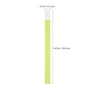 Toddmomy 200pcs Newborn Puppy ID Collars Adjustable Whelping Identification Bands for Puppies and Kittens Litter Tags Light Green