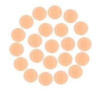 Toddmomy 200Pcs Round Shaped Adhesive Wound Bandages Breathable Cloth Patch for Wound Care Protection Flexible Bandages for Bleeding Control and Infection Prevention