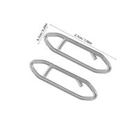 Toddmomy 200pcs Stainless Steel Fishing Snap Swivels Kit High Strength Low Profile Connectors with Tangle Swivel for Freshwater Saltwater Lure