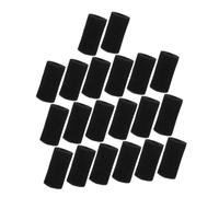 Toddmomy 20pcs Aquarium Pre Filter Sponge Replacement Kit Filtration Foam Covers for Intake Protection Suitable for Fish Tanks and Breeding Filters