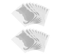 Toddmomy 20pcs Cat Pattern Self-adhesive Screen Door Mesh Repair Patches Window Screen Repair Kit for Door and Window Hole Fixing