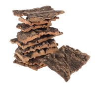Toddmomy 20pcs Decorative Terrarium Bark for Reptiles Natural Bark Backdrop for Terrarium Landscaping and Photo Props Compact Lightweight Design Random Shapes S