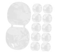 Toddmomy 20pcs Double Sided Thickened Table Tennis Racket Protection Films Professional Adhesive Paddle Cover with Tear Resistant Aging Material for Table Tennis Film Maintenance