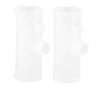 Toddmomy 20pcs Drinking Fountain Tee for Chickens Tee Supplies Easy Installation Bird Water Feeder for Cage