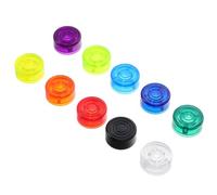 Toddmomy 20pcs Footswitch Toppers for Electric Guitar and Guitar Pedals, Plastic Protection Caps Enhancing Sound Quality and Expanding Creative Possibilities for Recording Studios and Home