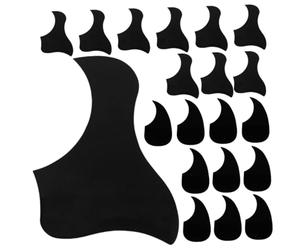 Toddmomy 20Pcs Professional Scratch Guitar Pickguard Durable Acoustic Guitar Protection with Patterns Essential Guitar Supplies for Folk Guitars