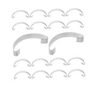 Toddmomy 20pcs Rabbit Cage Door Hook Cage Utensil Fixed Hook Farming Equipment Accessory