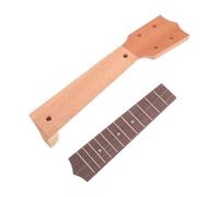 Toddmomy 21 Inch Ukulele Neck Replacement and Prolonged Fingerboard Life with 12 Frets Fingerboard, Wooden Ukulele Parts for Easy Installation for Performance and Traveling