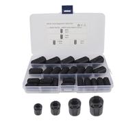 Toddmomy 25 Pcs Ferrite Core Noise Filter Rings with Double Snap Clips, Removable Choke for Power and Data USB Cables, Emi Suppressor for Reduction