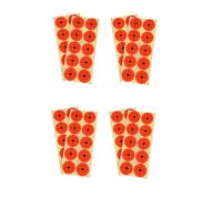 Toddmomy 25 Sheets Portable Shooting Target Stickers High Definition Printed Aim Paper for Archery Training Durable Outdoor Use Design for Backyard Practice