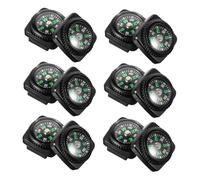 Toddmomy 25pcs Compact Survival Compass with Accurate Mini Outdoor Navigation Tool Portable Lightweight Design for Hiking Camping Trekking and Adventure Activities