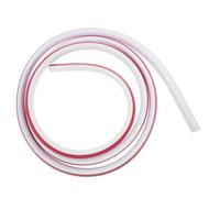 Toddmomy 2M White Self-Adhesive Flexible Wall Corner Trim Molding Strip for Bathroom Bathtub Tile Edges Skirting Line Peel and Stick Decoration