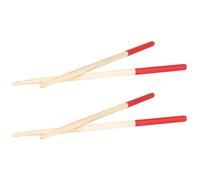 Toddmomy 2pairs Maple Drumsticks for Adults Drum Sticks for Practice Drum Accessories Percussion Sticks for Jazz Drumming for Beginners