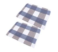 Toddmomy 2pcs Absorbent Animal Cage Liners: Washable Guinea Pig Blankets - Rabbit Pee Pads 120x80x0.2cm - Reusable Hamster Bedding Mats Supplies
