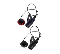 Toddmomy 2Pcs Acoustic Guitar Pickup Easy to Install Musical Instrument Accessory Multipurpose Self Adhesive Pickup for Folk and Classical Guitars Strong Environmental Immunity