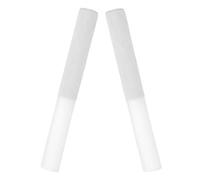 Toddmomy 2pcs Acrylic Crystal Singing Bowl Mallets Hollow and Solid Design Sound Stick Strikers for Meditation, Yoga, and Tibetan Sound Healing Instruments