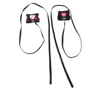 Toddmomy 2PCS Adjustable Breathable Small Pet Harness and Leash for Chinchilla Guinea Pig Ferret Hamster Bunny Lightweight Chest Strap Vest for Outdoor Safety and Comfort